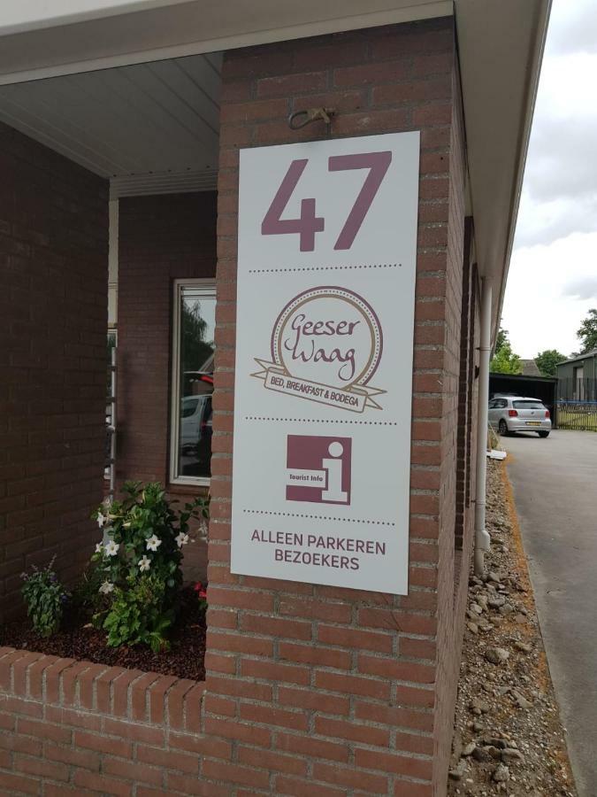 Geeser Waag Bed & Breakfast Bagian luar foto